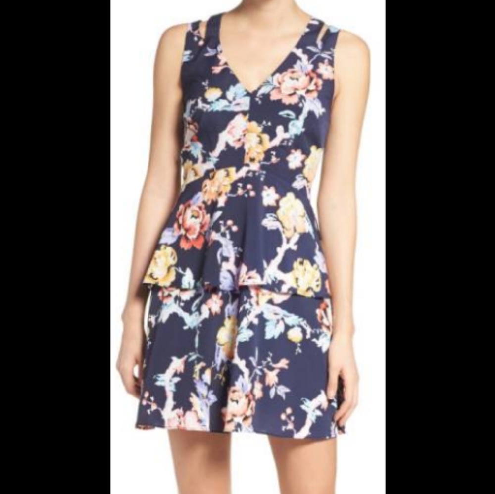 Adelyn Rae Ruffle A-Line Dress